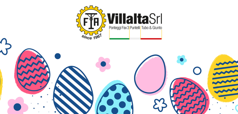 Easter eggs and flowers Villalta srl